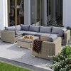 Zestaw mebli ogrodowych PATIO Dorothee Cappuccino Liczba miejsc 6