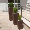 Doniczka PATIO Oscar 48244 Wenge 19.5L Wymiary [mm] 77 x 37 x 37