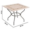 Stół ogrodowy PATIO Roma 65859 Materiał Kamień