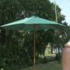 Parasol ogrodowy PATIO Poly Zielony Rodzaj Parasol