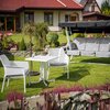 Stół ogrodowy PATIO Dine & Relax Marble Biało-Szary Kolor Biało-szary