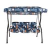 Poduszki z daszkiem na huśtawkę PATIO Luna / Kate F004-01LB Materiał Bawełna