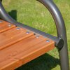 Krzesło ogrodowe PATIO Park Lux Brązowo-szary Dla dzieci Nie