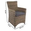 Fotel PATIO Arlette 47237 Materiał wykonania konstrukcji Tworzywo sztuczne