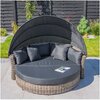 Łóżko ogrodowe PATIO Gustave 47247 Materiał Technorattan