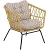 Poduszki na fotel PATIO Marocco H030-05PB 97 x 55 x 12 cm Brązowo-biały Typ Poduszka