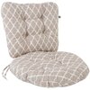 Poduszki na fotel PATIO Marocco H030-05PB 97 x 55 x 12 cm Brązowo-biały
