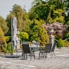 Zestaw mebli ogrodowych PATIO Denver 47812 Antracytowy Materiał Aluminium