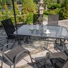 Zestaw mebli ogrodowych PATIO Denver 47812 Antracytowy Obróbka Aluminiowa malowana proszkowo