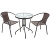 Zestaw mebli ogrodowych PATIO Bistro 47162 Antracytowo-brązowy