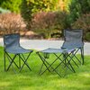 Meble campingowe PATIO Camping 47617 Antracyt Materiał Stal