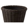 Donica PATIO Gaston 47173 32L Brązowy Materiał Technorattan