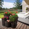 Donica PATIO Gaston 47173 32L Brązowy Materiał Polipropylen
