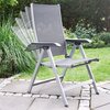Krzesło wielopozycyjne KETTLER Basic Plus srebrno-antracytowy 0301201-0000 Rodzaj Krzesło ogrodowe
