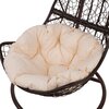 Poduszka na fotel wiszący PATIO D031-05CW 100 x 100 cm Beżowy Typ Poduszka