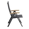Krzesło ogrodowe KETTLER Cirrus 0100301-7110 Antracytowo-brązowy Materiał Drewno