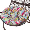 Poduszka na fotel wiszący PATIO G039-11HB 100 x 100 cm Wielokolorowy Materiał Bawełna