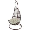 Poduszka na fotel wiszący PATIO G038-12LB 100 x 100 cm Wielokolorowy Materiał Bawełna