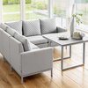 Moduł środkowy KETTLER Ego Modular Dining 0105839-7200 Srebrno-szary Liczba miejsc 1