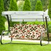 Huśtawka ogrodowa PATIO Rimini A046-04LB Materiał wykonania Stal