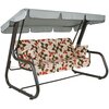 Huśtawka ogrodowa PATIO Rimini A046-04LB Materiał wykonania Bawełna
