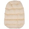 Poduszka na fotel PATIO Trapez D031-05CW 144 x 90 x 11 cm Ecru