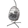 Poduszka na fotel PATIO D031-26CW 20 x 32 x 10 cm Szary Wymiary [cm] 20 x 32 x 10