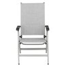 Krzesło wielopozycyjne KETTLER Basic Plus Padded srebrno-jasnoszary 0301201-9300 Dla dzieci Nie