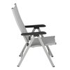 Krzesło wielopozycyjne KETTLER Basic Plus Padded srebrno-jasnoszary 0301201-9300 Materiał Aluminium