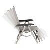 Fotel ogrodowy KETTLER Basic Plus Padded 0301216-9300 Srebrny Rozmiar po zmontowaniu [cm] 90 x 61 x 111