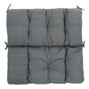 Poduszka na huśtawkę PATIO Frigiliana H024-07PB 100 x 100 x 10 cm Szary Materiał Poliester
