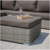 Zestaw mebli ogrodowych PATIO Claudine 47163 Szary Materiał Aluminium