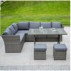 Zestaw mebli ogrodowych PATIO Gabrielle 47250 Szary Kolor Szary