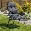 Fotel ogrodowy PATIO Samar Hoch C012-07PB Materiał wykonania siedziska Bawełna