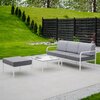 Podnóżek PATIO Agat L124-06EB Materiał wykonania siedziska Poliester