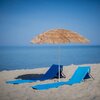 Leżak plażowy PATIO Mare D032-11OW Niebieski Rozmiar po zmontowaniu [cm] 173 x 50 x 52