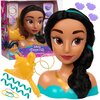 Lalka JUST PLAY Głowa do stylizacji Disney Princess Jasmine 87371 Załączone wyposażenie 3 klipsy do włosów