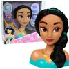 Lalka JUST PLAY Głowa do stylizacji Disney Princess Jasmine 87371 Załączone wyposażenie Zestaw gumek