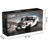 Klocki plastikowe CADA Make Your Bricks Move Humvee C55022W Materiał Tworzywo sztuczne