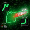 Neon LED FOREVER LIGHT Jurassic Krokodyl FLNJ03 Kolor Zielony