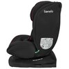 Fotelik samochodowy LIONELO Bastiaan I-Size (0-36 kg) Czarno-czerwony Isofix Tak