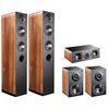 Kino domowe YAMAHA RX-V4A + INDIANA LINE Nota 550 + 740 + 240 Orzech Liczba kanałów 5.2