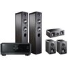 Kino domowe YAMAHA RX-V4A + INDIANA LINE Nota 550 + 740 + 240 Czarny Typ kina domowego Komponentowe