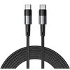 Kabel USB-C - USB-C TECH-PROTECT UltraBoost PD100W/5A 3 m Szary