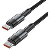 Kabel USB-C - USB-C TECH-PROTECT UltraBoost PD100W/5A 3 m Szary Rodzaj Kabel