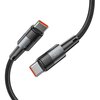 Kabel USB-C - USB-C TECH-PROTECT UltraBoost PD100W/5A 3 m Szary Obsługiwane zasilanie [W] do 100