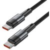 Kabel USB-C - USB-C TECH-PROTECT UltraBoost PD100W/5A 0.25m Szary Długość [m] 0.25