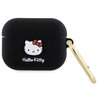 Etui na słuchawki HELLO KITTY HKAP3DKHSK Czarny