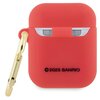 Etui na słuchawki HELLO KITTY HKA23DKHSF Fuksja Kompatybilność Apple AirPods 2 gen