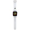 Pasek KARL LAGERFELD 3D Rubber Karl Head do Apple Watch (38/40/41mm) Biały Materiał Silikon